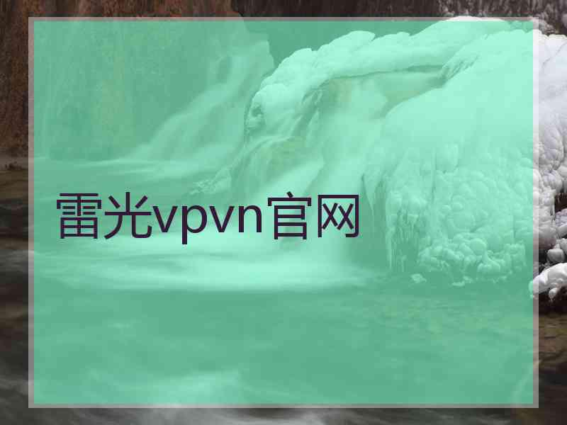 雷光vpvn官网