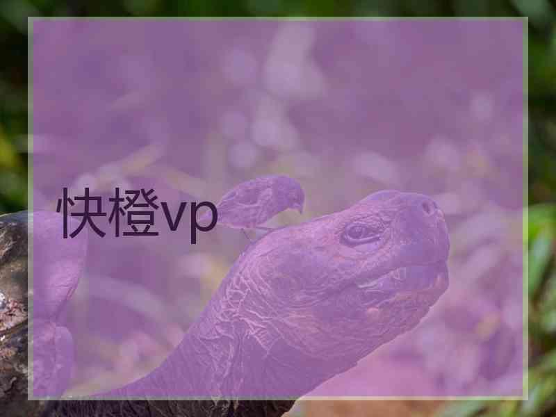 快橙vp